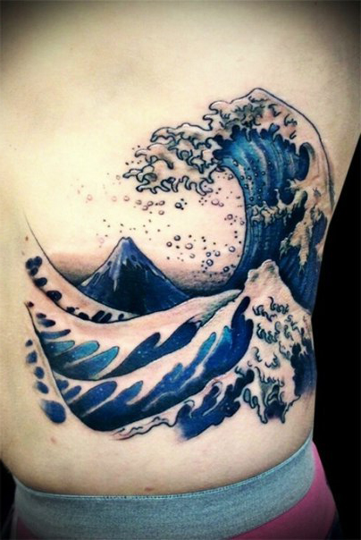 Huge Wave tattoo | Best Tattoo Ideas Gallery