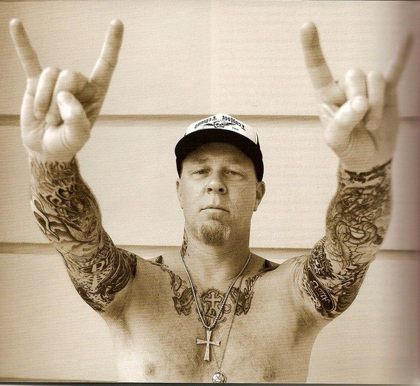 Rockin’ James Hetfield tattoo | Best Tattoo Ideas Gallery