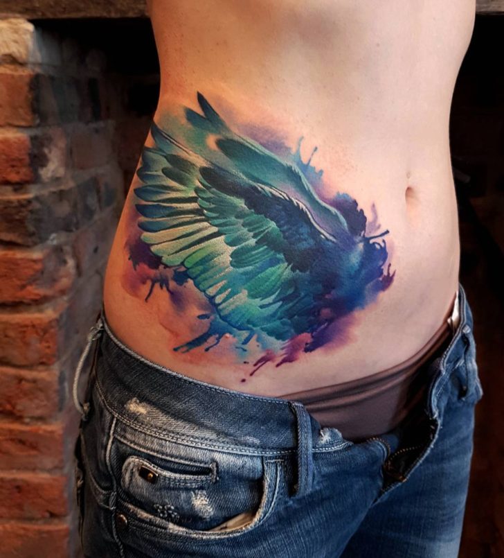 Body Big Wings Bird tattoo | Best Tattoo Ideas Gallery