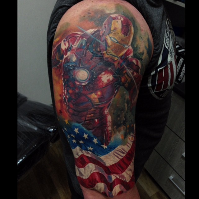 Patriot Iron Man tattoo | Best Tattoo Ideas Gallery