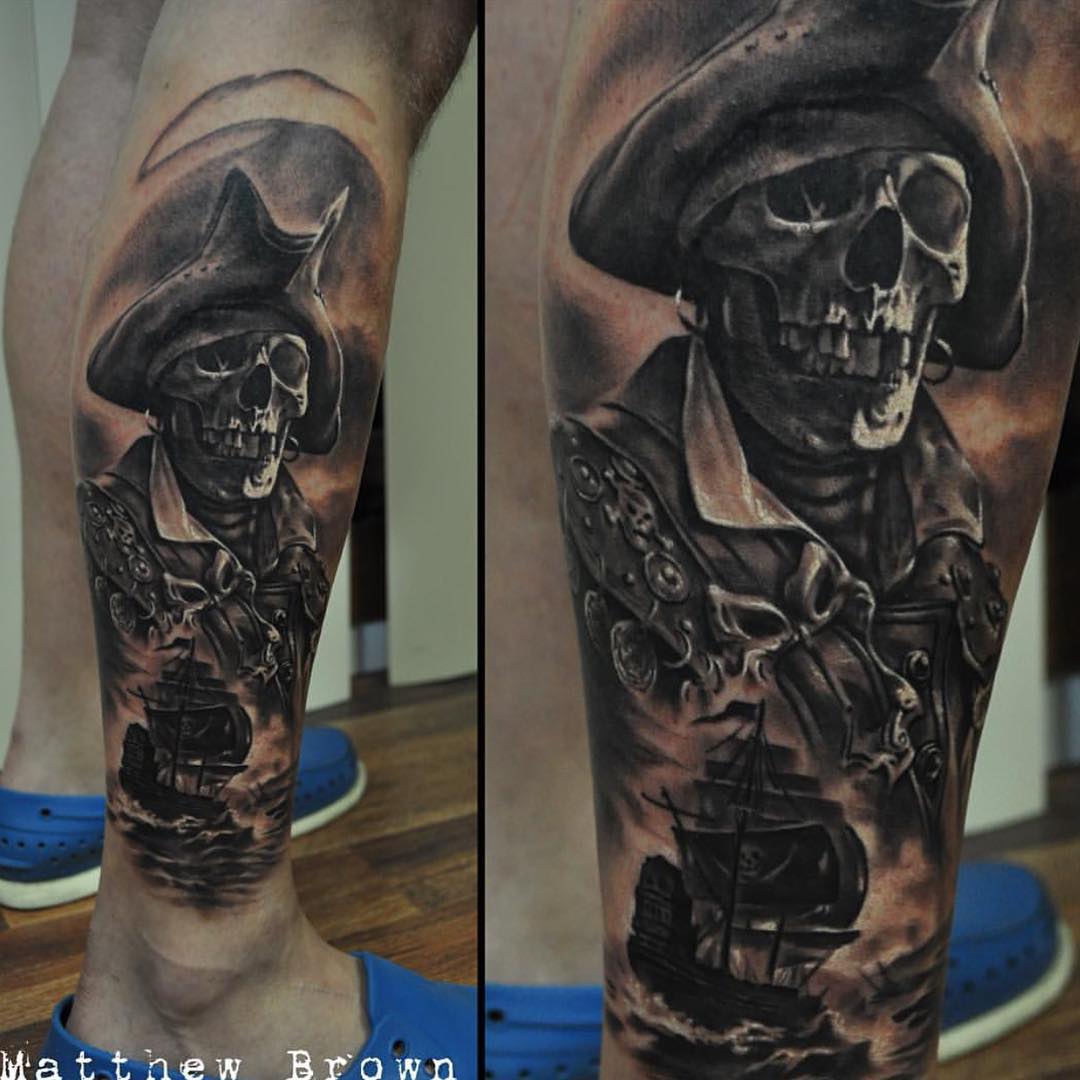 Skeleton Pirate Tattoo Best Tattoo Ideas Gallery