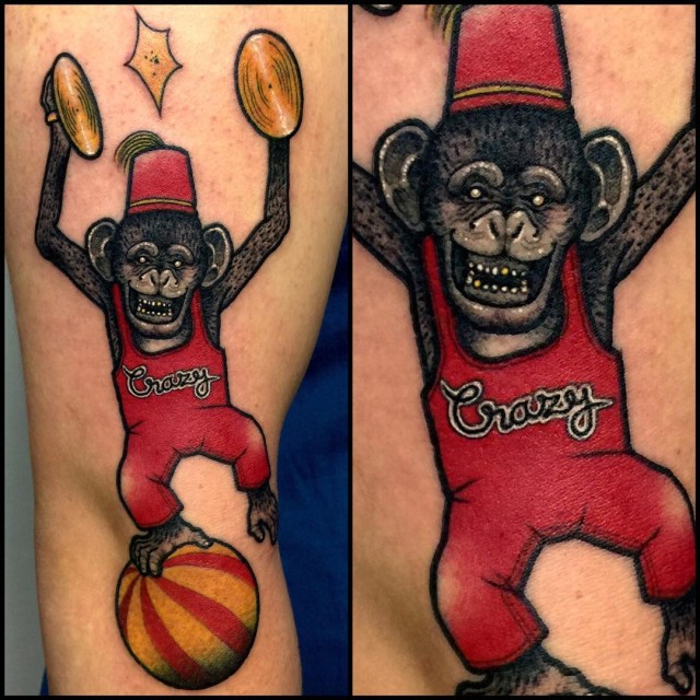 Crazy Monkey Tattoo | Best Tattoo Ideas Gallery