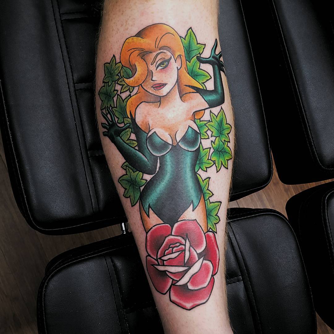 Poison Ivy Tattoo Best Tattoo Ideas Gallery