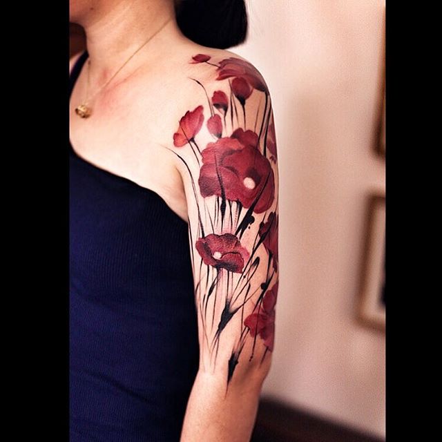 Poppies Tattoo | Best Tattoo Ideas Gallery