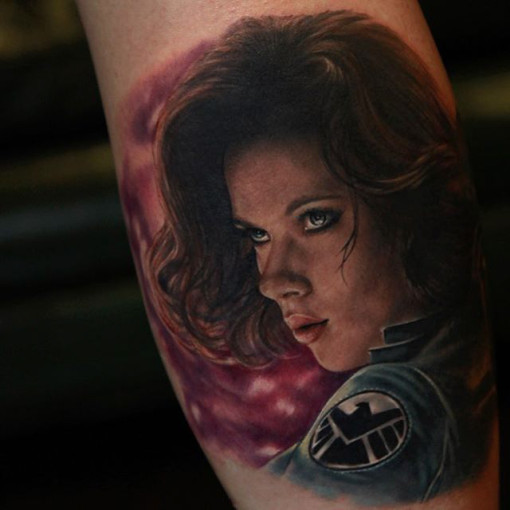 Black Widow Tattoo Avengers | Best Tattoo Ideas Gallery