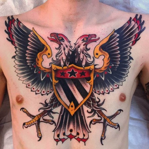 DoubleHeaded Eagle Tattoo Best Tattoo Ideas Gallery