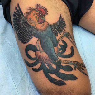 Cock Tattoo 37