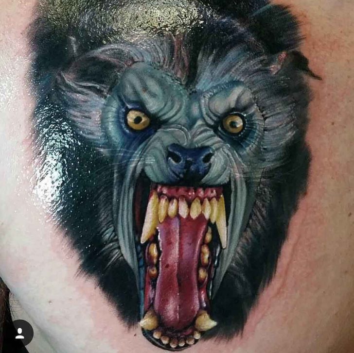 American Werewolf Tattoo | Best Tattoo Ideas Gallery