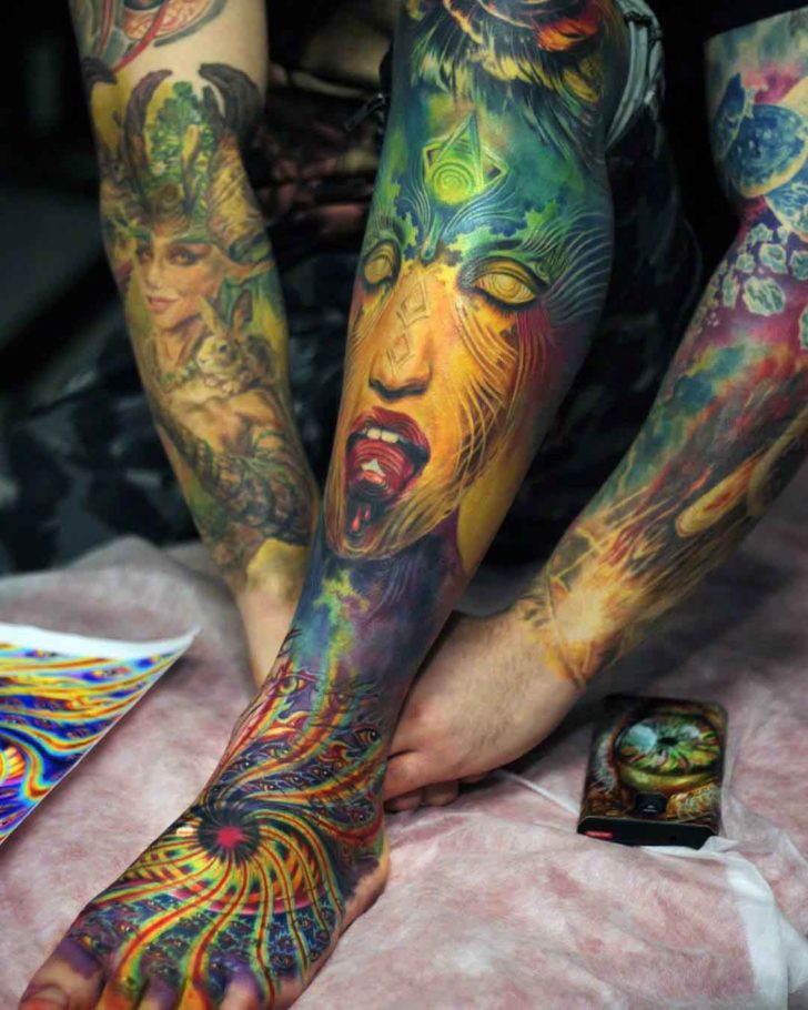 Spiritual Leg Sleeve Tattoos | Best Tattoo Ideas Gallery