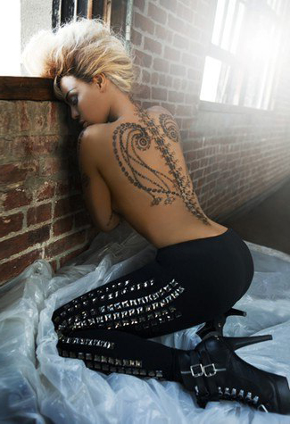 Back Beyonce tattoo - Best Tattoo Ideas Gallery