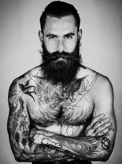 Men Beard Design Tattoo  734x1140 PNG Download  PNGkit