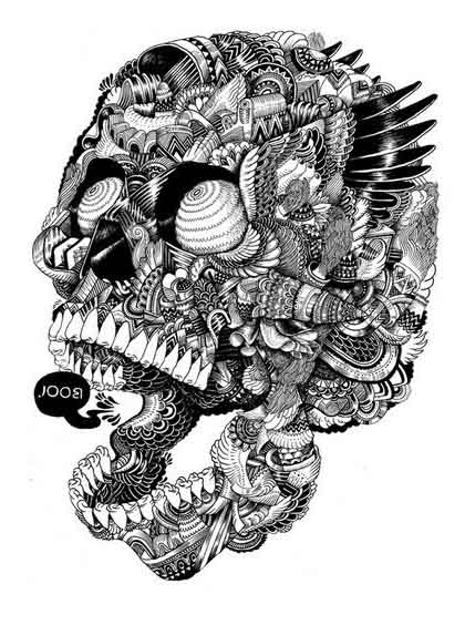 Black Magic Skull - Best Tattoo Ideas Gallery
