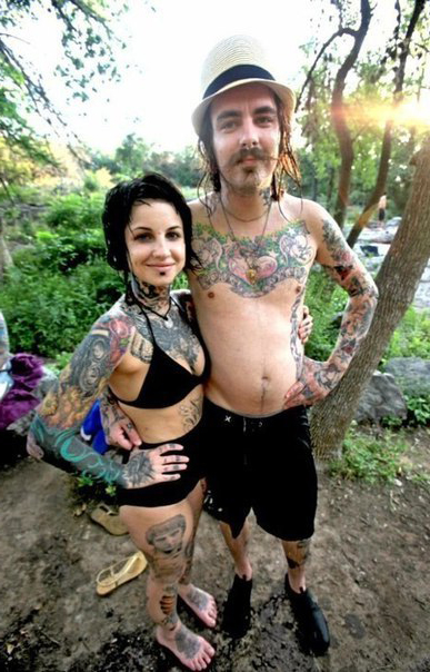 Freaky Sleeves couple tattoos