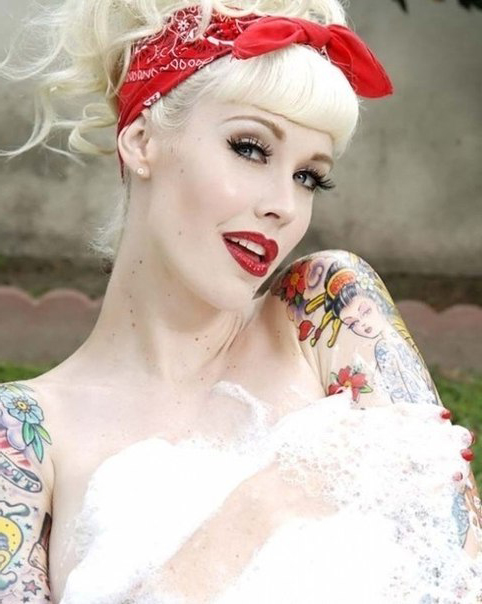 Home Girl Pin Up Girl tattoo design - Best Tattoo Ideas Gallery