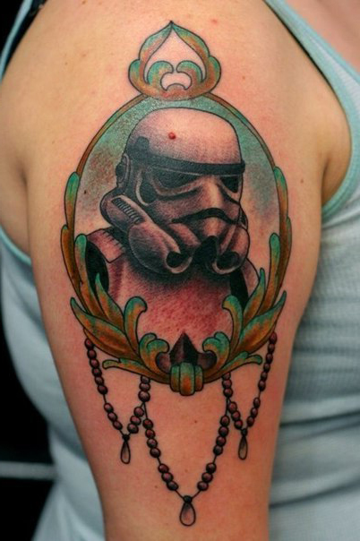 Old School Empire Trooper Star Wars tattoo