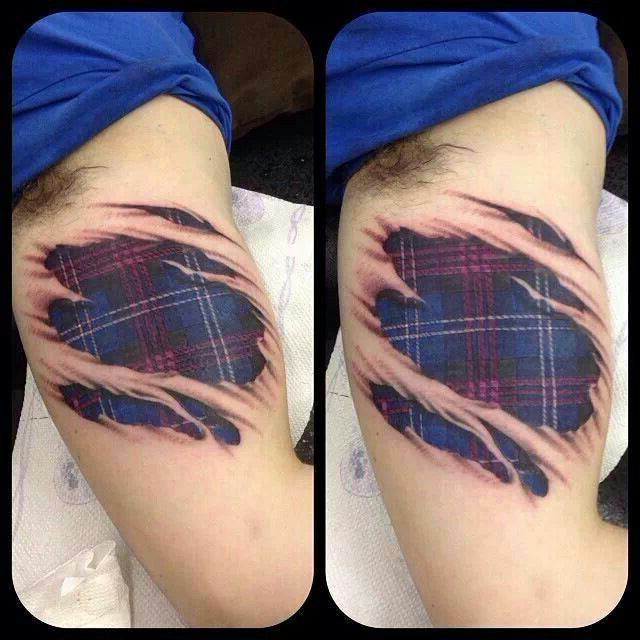 Scotland Under my Skin tattoo
