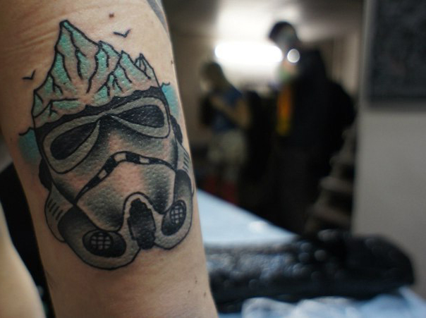 Trooper Iceberg Star Wars tattoo