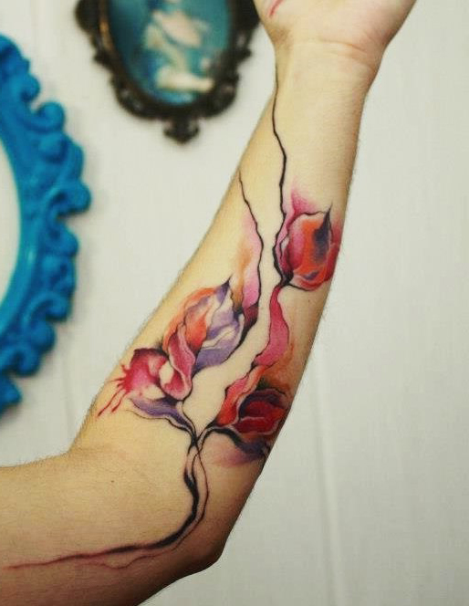 Upcomming Beauty Unopened Buds tattoo