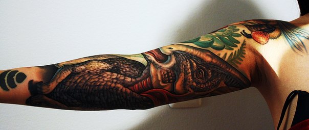 The Mysteries of the Dinosaur Tattoo