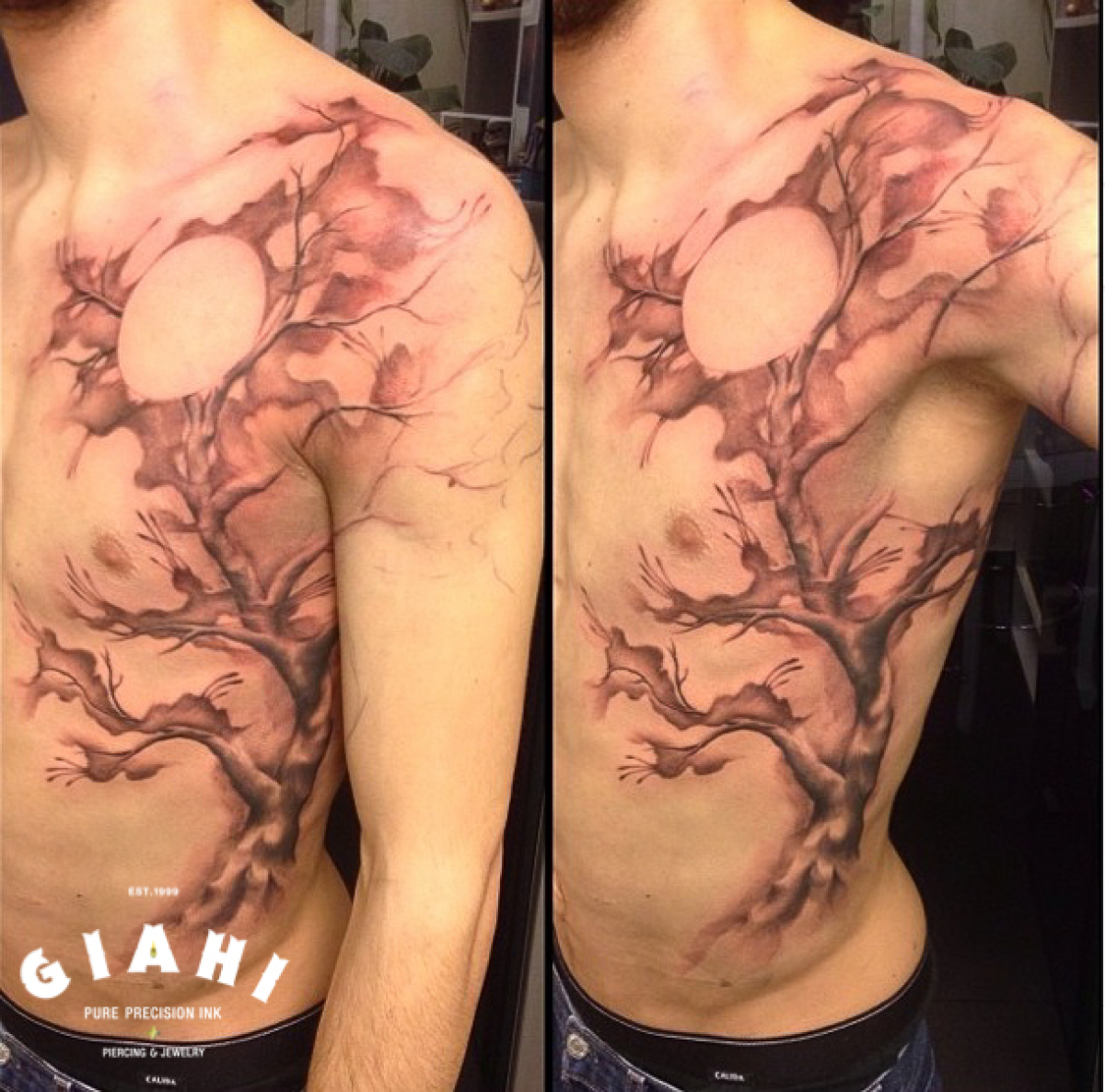 Clowing Tree Graphic tattoo by Roony