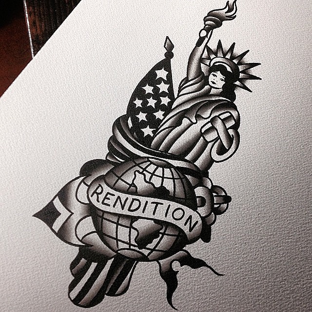 Statue Of Liberty tattoo by Sergey Shanko  Post 28411