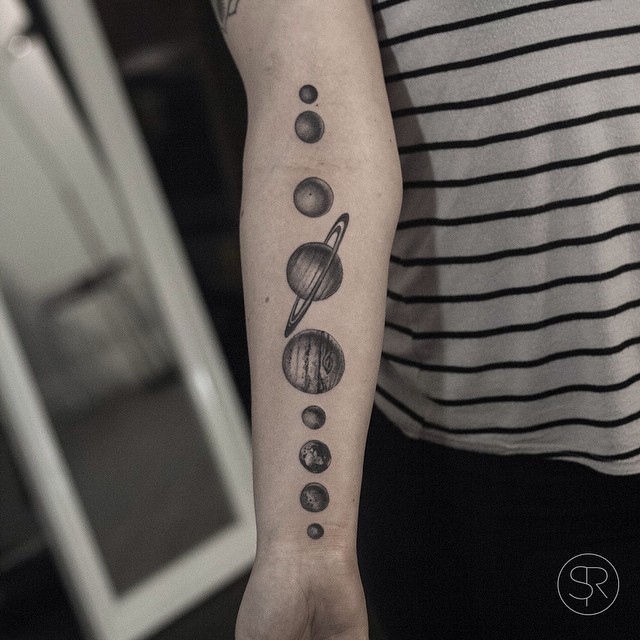 Solar System Planets tattoo by Sven Rayen | Best Tattoo Ideas Gallery