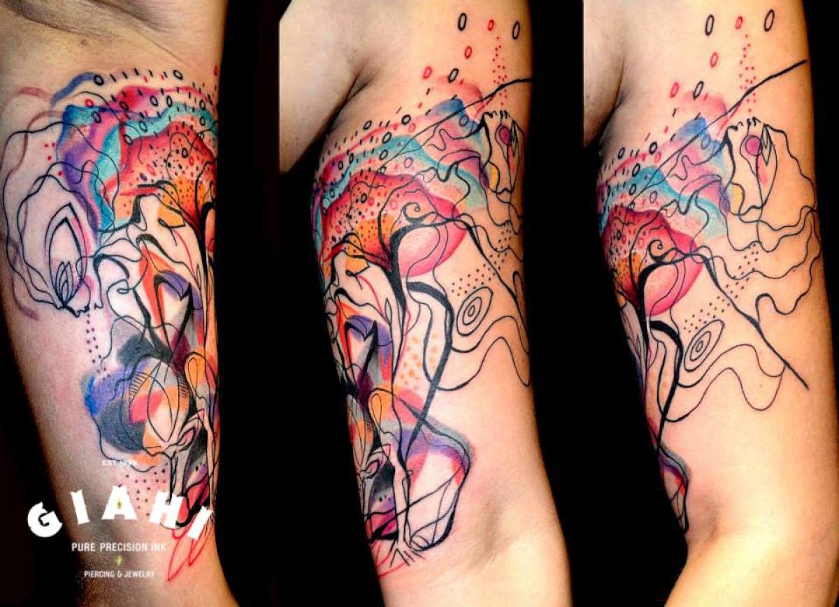 Abstract Tattoos: Our Collection of These Artworks Will Make You Want to  Get One