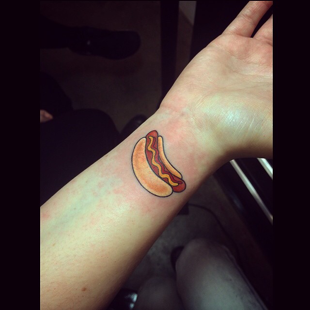 Hot dog tattoo  9GAG