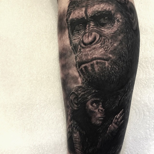 44 Planet of the Apes Tattoos ideas  planet of the apes tattoos apes