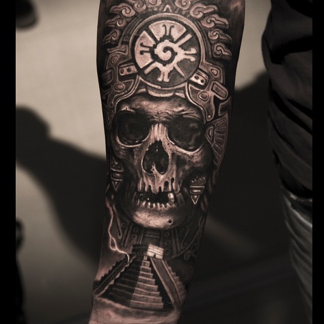 Aztec Cheif Tattoo