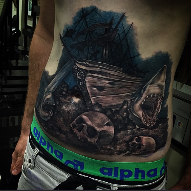 30 Ship Tattoos  Tattoofanblog