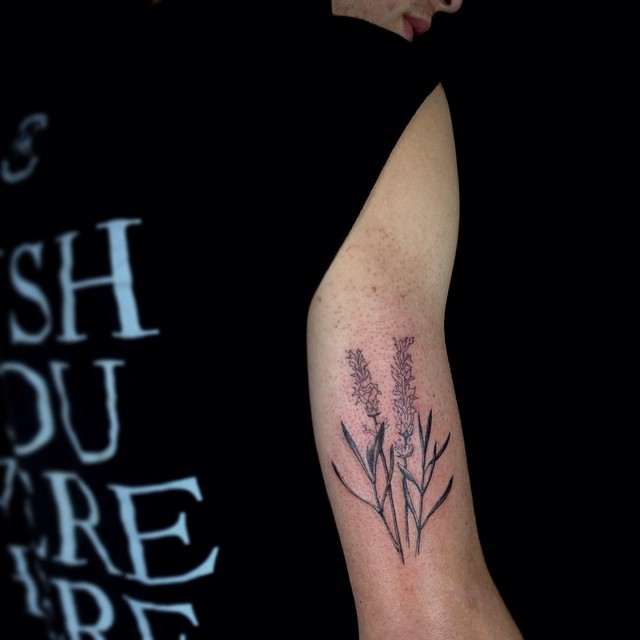 6sheets Lavender Print Tattoo Sticker | SHEIN