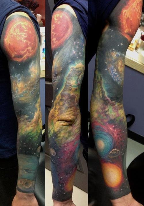 Incredibly Beautiful Space Tattoos | Best Tattoo Ideas Gallery