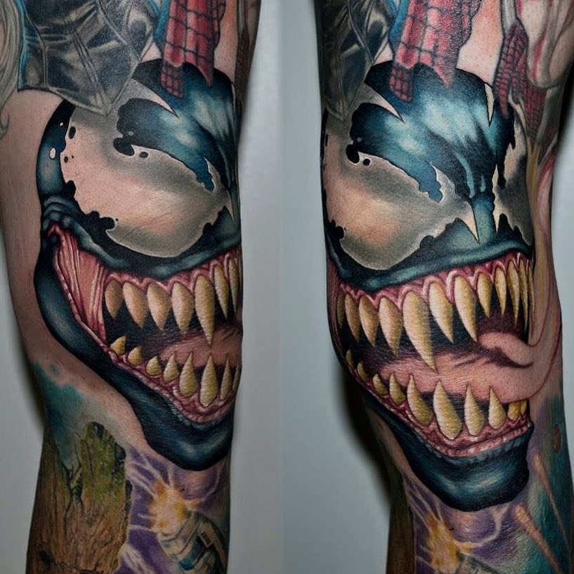 Top 20 Venom Tattoos  Littered With Garbage  Littered With Garbage