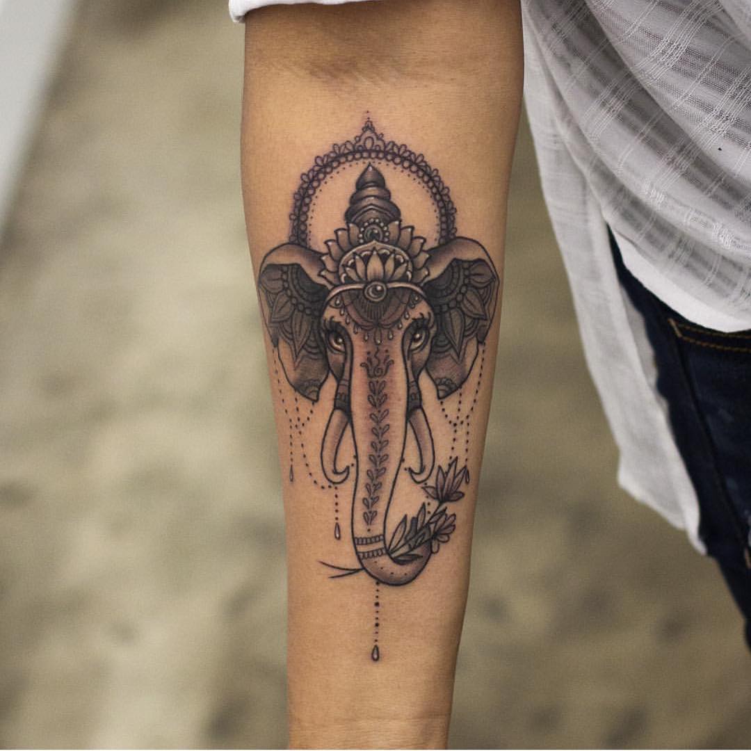 Buddha Elephant Tattoo - Best Tattoo Ideas Gallery