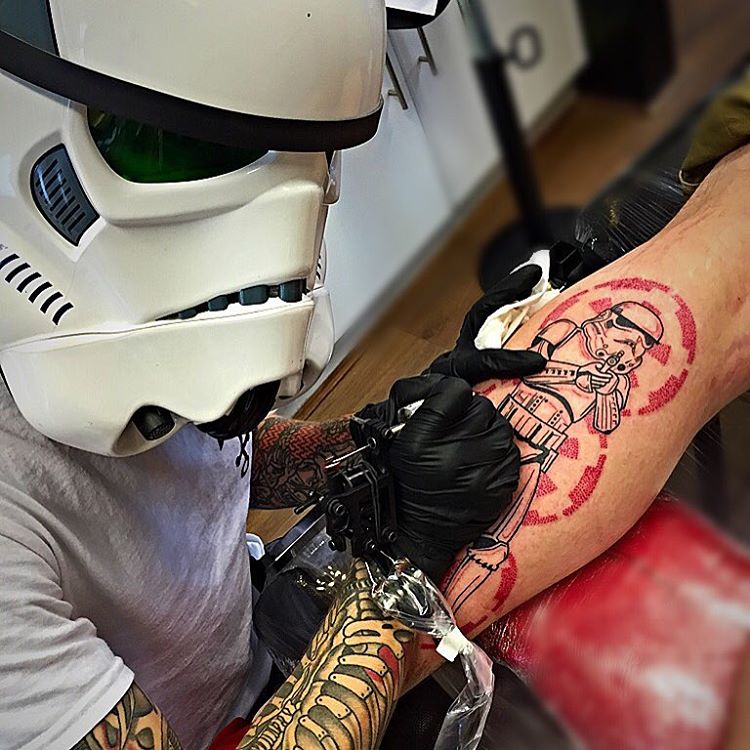 red trooper tattoo