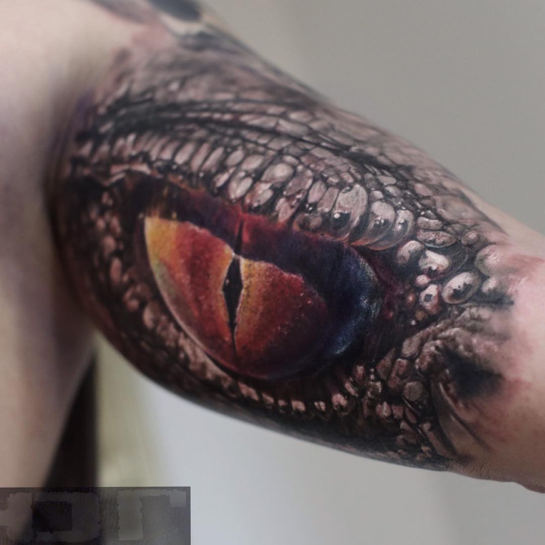 Snake Eyes by Stephen Sanchez TattooNOW