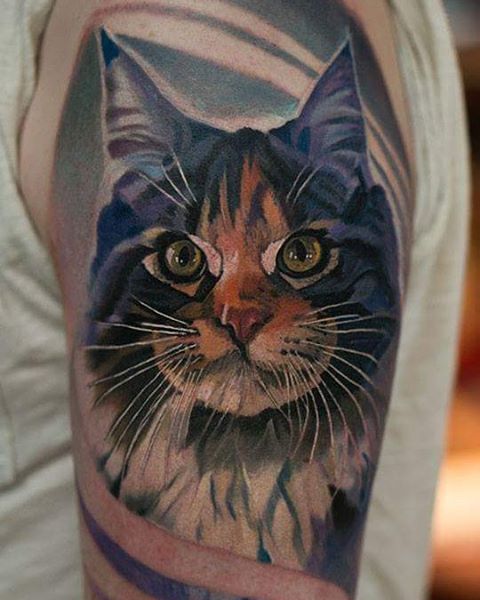 30 Tattoos For Cat Lovers  Tattoodo