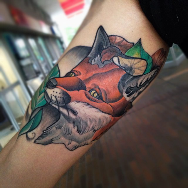 Fox Tattoo Art