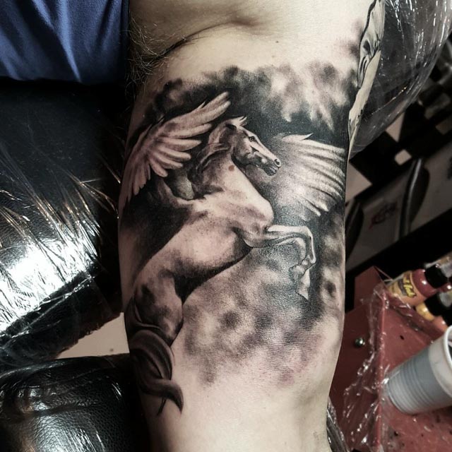 Pegasus Tattoo for Men - Best Tattoo Ideas Gallery
