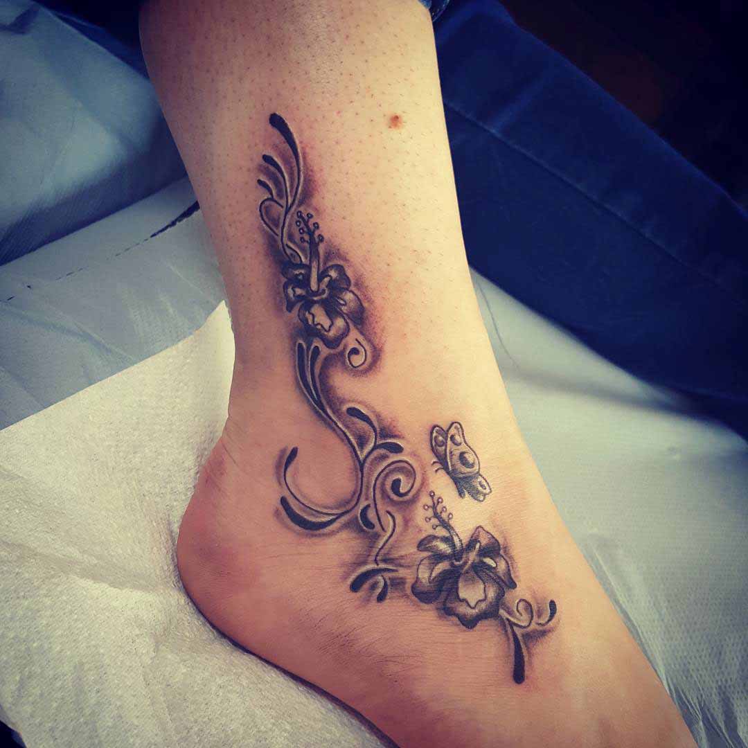 Ankle Tattoo for Girls
