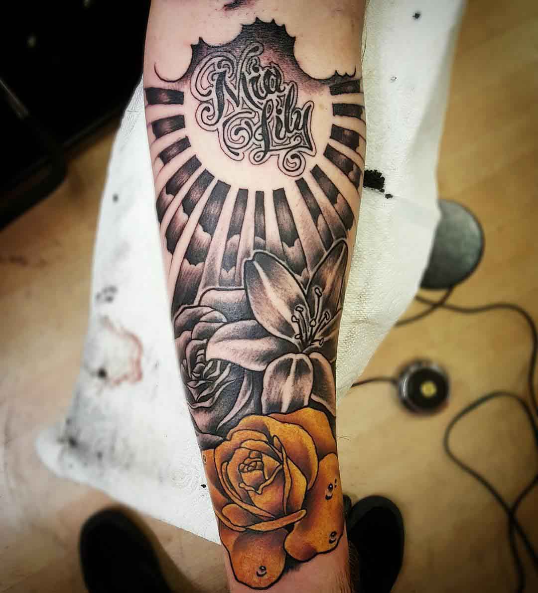 Arm Sleeve Tattoo by truegenttattoos13
