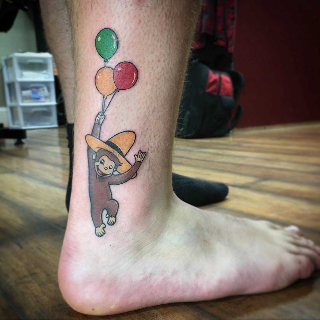 Back of Ankle Tattoo by fiasco81