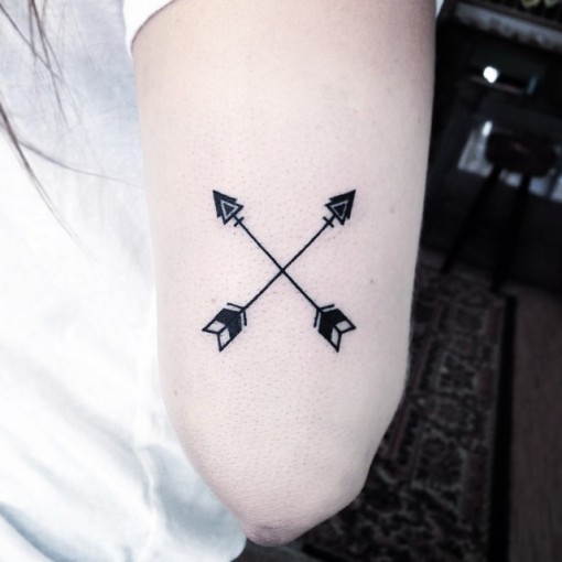 Crossed Arrows Tattoo | Best Tattoo Ideas Gallery