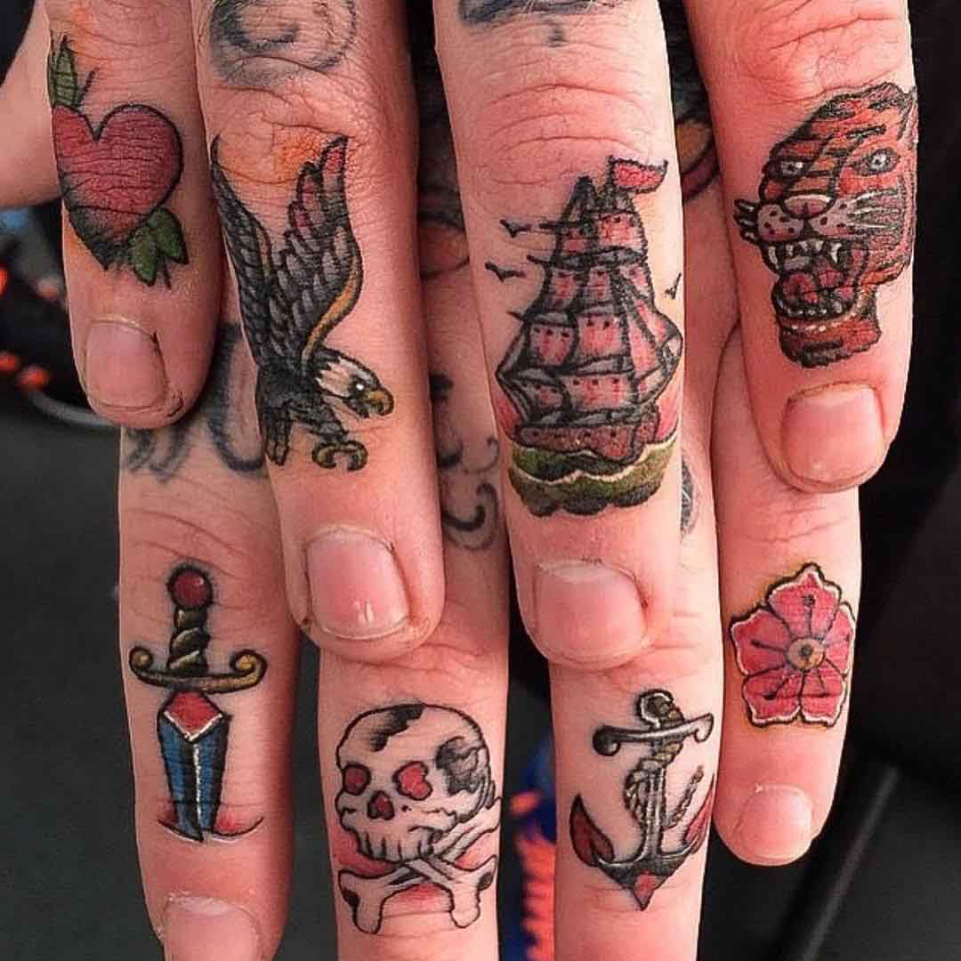 Small Tattoos on Fingers - Best Tattoo Ideas Gallery