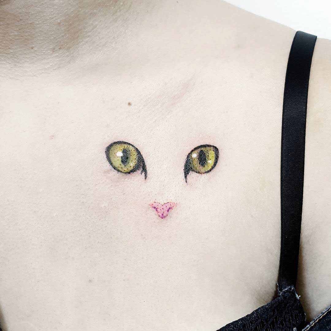 Tattoo uploaded by Ilaria • Third eye.. 👁 #cat #tattoo #cats #thirdeye  #truth #sensitive • Tattoodo