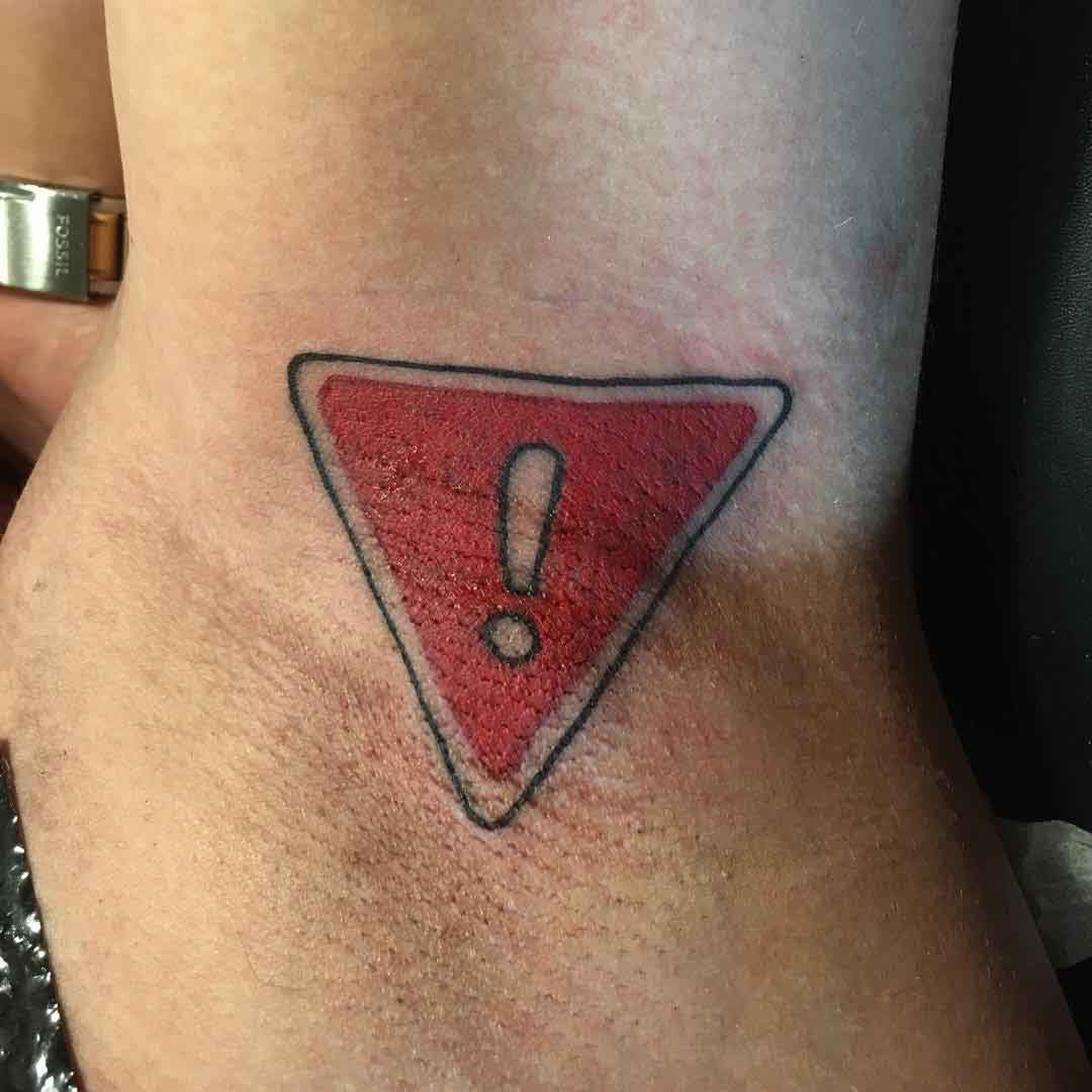 Exclamation Tattoo by chopper_ftw