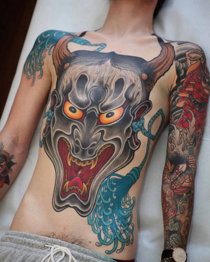 Japanese Hannya Mask Tattoo Best Tattoo Ideas Gallery