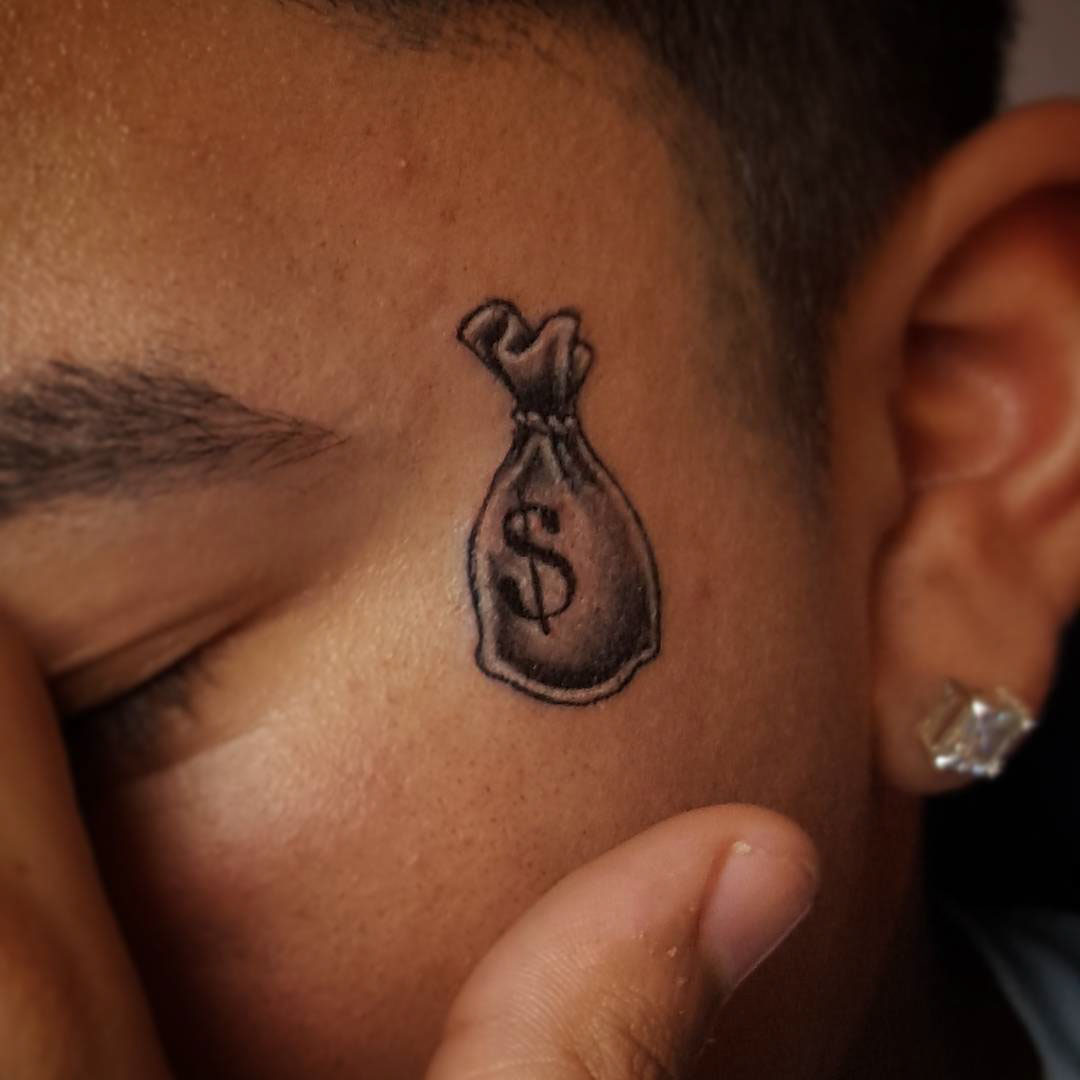 Bag of Money Tattoo by brandedbybiggss