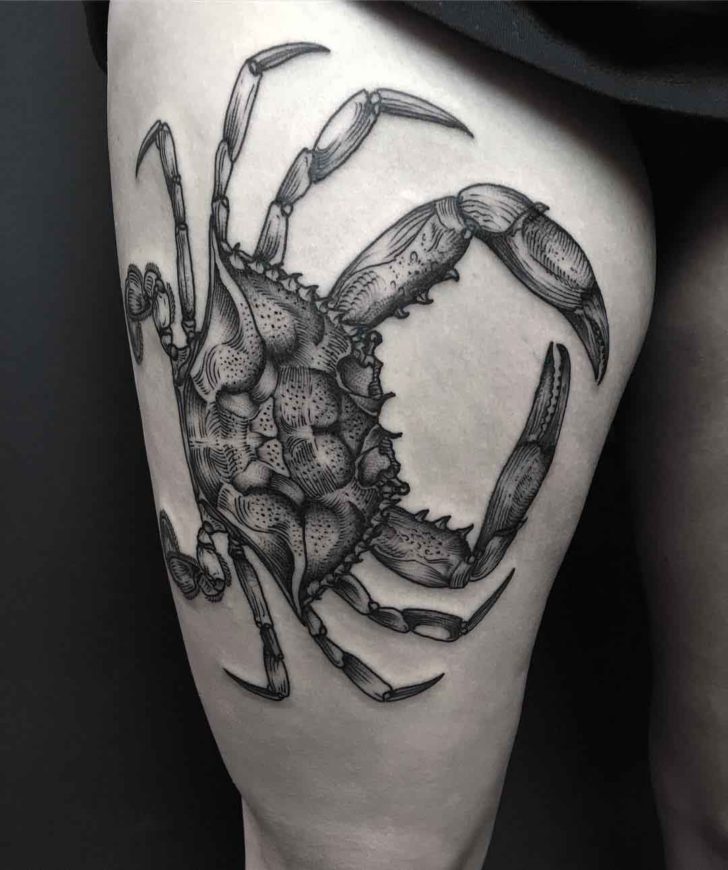 Blue Crab Tattoo | Best Tattoo Ideas Gallery